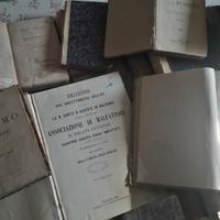 Lotto di 40 Libri antichi del 1800