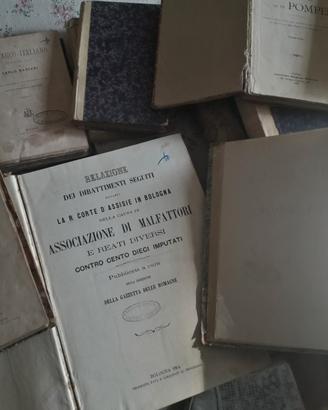Lotto di 40 Libri antichi del 1800