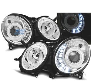 FARI MERCEDES W211 02-06 A LED CROMATI