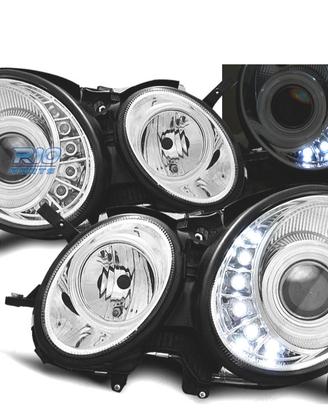 FARI MERCEDES W211 02-06 A LED CROMATI