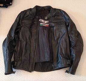 Giacca in pelle moto