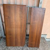 Mensole in legno di noce