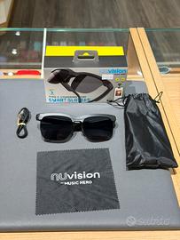 OCCHIALI SMART BLUETOOTH NUVISION by MUSIC HERO