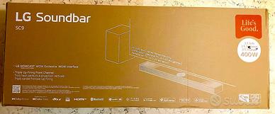 Soundbar LG 400W Triplo speaker Meridian Dolby