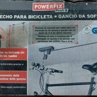 gancio da soffitto per bicicletta