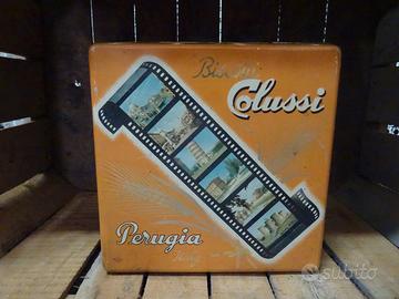 SCATOLA LATTA COLUSSI VINTAGE