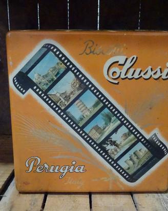 SCATOLA LATTA COLUSSI VINTAGE