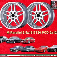 2 pz cerchi BMW M-Parallel 9.5x18 ET20 5x120