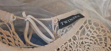 Vestito uncinetto twinset