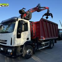 Iveco 160e28 gru caricatore MEC ribaltabile 2011