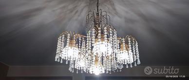 lampadario svarovski 