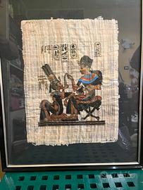 Papiro egizio firmato e certificato