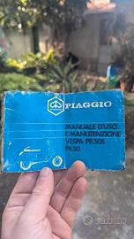 libretto uso e manutenzione Piaggio vespa 50 pk 