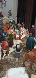 Presepe artigianale napoletano grande. Roma