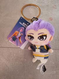 kpop demon hunters rumi peluche portachiavi