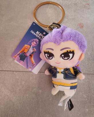 kpop demon hunters rumi peluche portachiavi