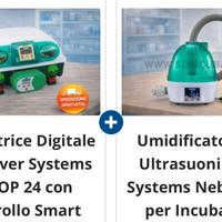 Incubatrice Ryver sistem 24 Top + umidificatore
