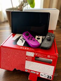 Nintendo Switch OLED + Joy-Con + scatola originale