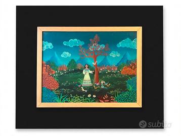 Quadro Vintage Anni '70 60x50 cm - Perspex