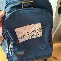 Zaino scuola con rotelle Pepe Jeans