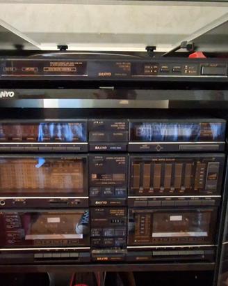 STEREO HI FI SANYO ARCHITECT SERIES  1990 TP 7110 