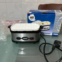 Vaporiera e bolliuova 2 in 1