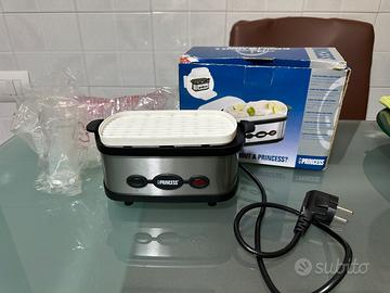 Vaporiera e bolliuova 2 in 1