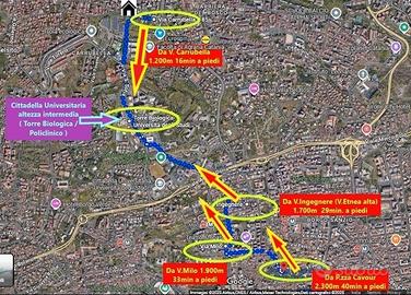 Camere Singole vicino Cittadella Universitaria