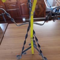 Portavaso in ferro battuto