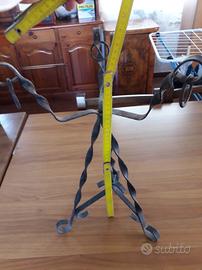 Portavaso in ferro battuto