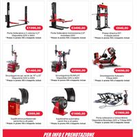 Attrezzature per officine e gommisti