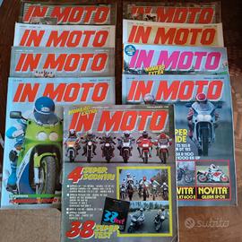 Lotto 8 Riviste IN MOTO (1988-1992) - Archivio Sto