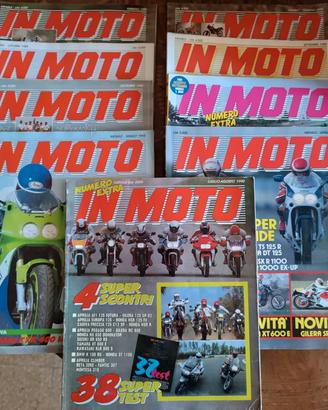 Lotto 9 Riviste IN MOTO (1988-1992) - Archivio Sto