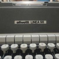 Olivetti Linea 98 - Macchina per Scrivere Vintage 
