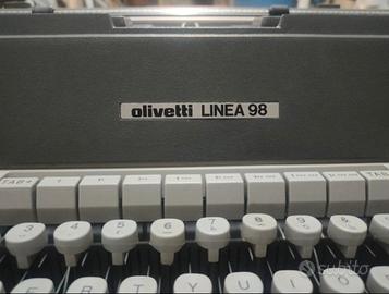 Olivetti Linea 98 - Macchina per Scrivere Vintage 