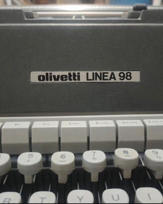 Olivetti Linea 98 - Macchina per Scrivere Vintage 