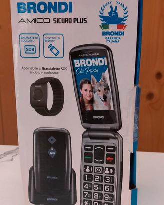 Cellulare per anziani - Brondi Amico Sicuro Plus