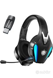 Cuffie gaming wifi+joypad