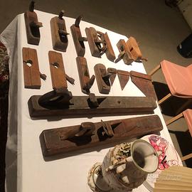 Piallette in legno antiche per falegnami o obbisti