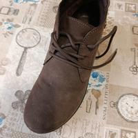 Mocassini donna in pelle scamosciata