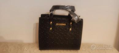 Borsa nera Soprani,nuova con cartellino