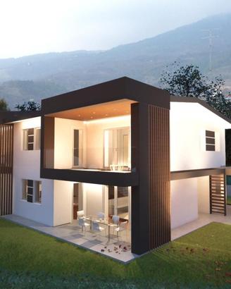 Bifamiliare di nuova costruzione: comfort e fun...