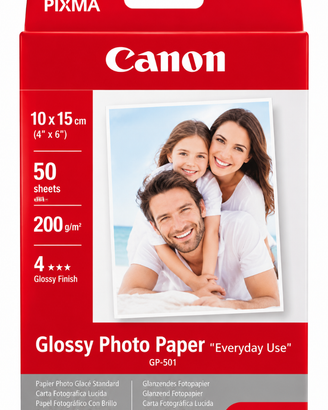 Carta fotografica originale Canon GP-501 