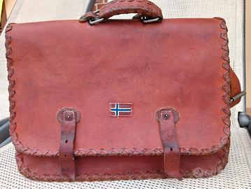 borsa in cuoio Napapijri pezzo unico