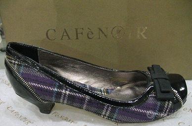Scarpe donna cafe' noir viola nero n.35