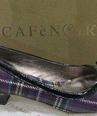 Scarpe donna cafe' noir viola nero n.35