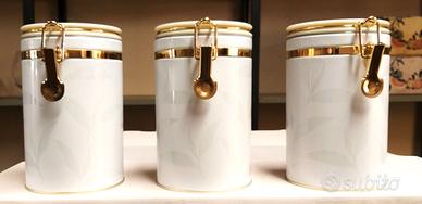 Barattolo in metallo chiusura ermetica, gr 250/300