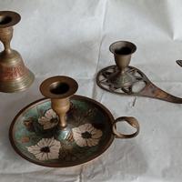 Porta candela 3 pezzi