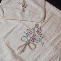set asciugamani da bagno viso e ospite