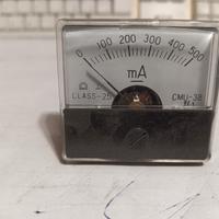 Amperometro da pannello 